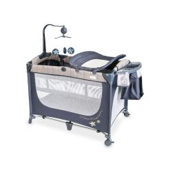Baby Play Pen Drop Side – Blue – Kiddyco