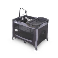 3 in 1 Baby Playpen – Black – Kiddyco