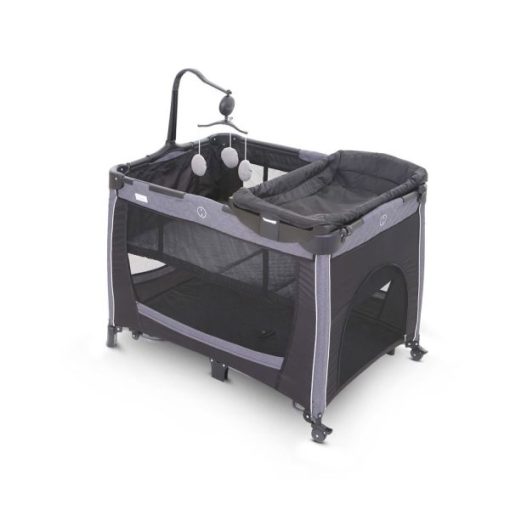 3 in 1 Baby Playpen – Black – Kiddyco 1
