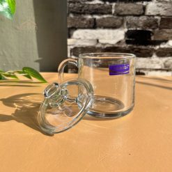 Delisoga® 360ml Transparent Coffee Mug with Glass Lid – Premium Glassw 7