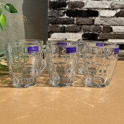 Delisoga® Juice Mugs 520 ML Each Fine Glass Material Milk Shake Mug 4
