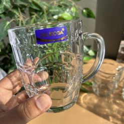 Delisoga® Juice Mugs 520 ML Each Fine Glass Material Milk Shake Mug 6