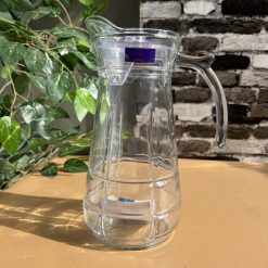 Delisoga® Premium 1.7-Liter Glass Serving Jug – Elegant Pitcher for Be 2