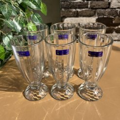 Delisoga® Premium Milkshake/Juice Glass | Falooda Glass – Set of 6 340 1