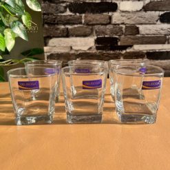 Delisoga® 290 ml Transparent Elegance Drinking Glasses 290 ml of Pure 7