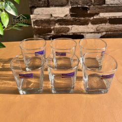Delisoga® 290 ml Transparent Elegance Drinking Glasses 290 ml of Pure 11