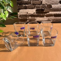 Delisoga® 290 ml Transparent Elegance Drinking Glasses 290 ml of Pure 9