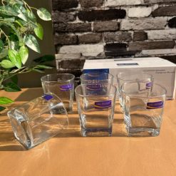 Delisoga® 290 ml Transparent Elegance Drinking Glasses 290 ml of Pure 10