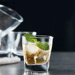 Delisoga® 290 ml Transparent Elegance Drinking Glasses 290 ml of Pure 2
