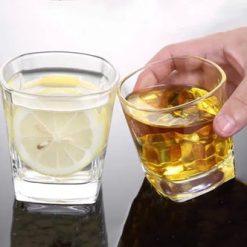 Delisoga® 290 ml Transparent Elegance Drinking Glasses 290 ml of Pure 3