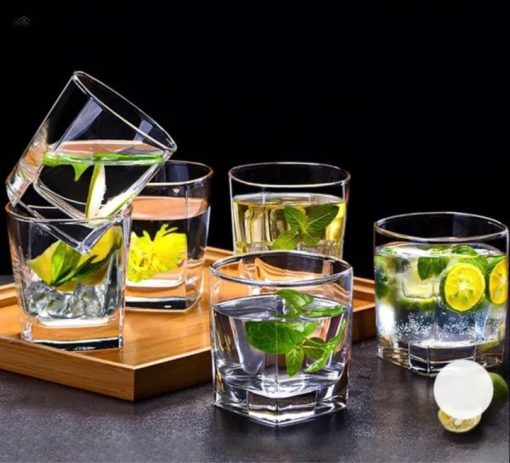 Delisoga® 290 ml Transparent Elegance Drinking Glasses 290 ml of Pure