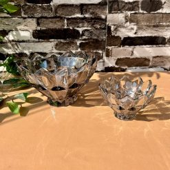 Delisoga® 7-Piece Colored Glass Ice Cream & Fruit Serving Set –Premium
