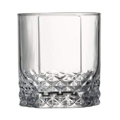Delisoga® 340 ml Transparent Elegance Drinking Glasses 340 ml of Pure 7