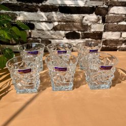 Delisoga® Classic Crystal Glassware Set – 6-Piece Collection | Elegant 1