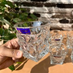 Delisoga® Classic Crystal Glassware Set – 6-Piece Collection | Elegant 3