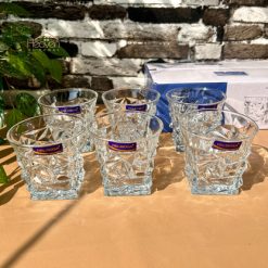 Delisoga® Classic Crystal Glassware Set – 6-Piece Collection | Elegant 4
