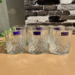 Delisoga® 340 ml Transparent Crystal Clear Drinking Glasses of Pure St 1