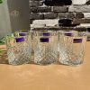 Delisoga® 340 ml Transparent Crystal Clear Drinking Glasses of Pure St