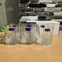Delisoga® 340 ml Transparent Crystal Clear Drinking Glasses of Pure St 3