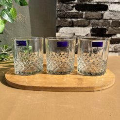 Delisoga® 340 ml Transparent Crystal Clear Drinking Glasses of Pure St 4
