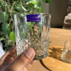 Delisoga® 340 ml Transparent Crystal Clear Drinking Glasses of Pure St 2