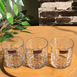 Delisoga® 340ml Transparent Drinking Glasses – Elegant and Practical G 7