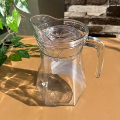 Delisoga® Premium 1.7-Liter Glass Serving Jug – Elegant Pitcher for Ju 2