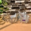 Delisoga® 7-Piece Clear Glass Premium Glass Fruit Serving Set – Elegan