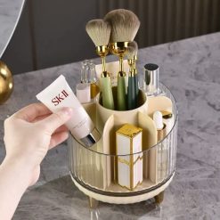 360° Rotating Desk Makeup Organizer 3