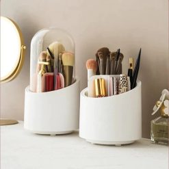 360° Rotating Makeup Brush Holder