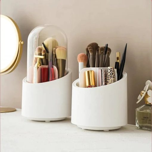 360° Rotating Makeup Brush Holder