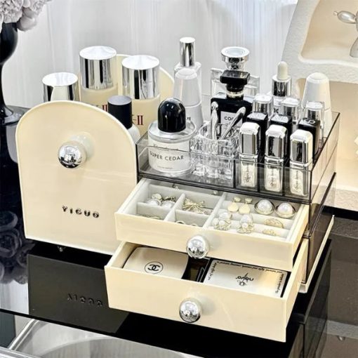 Cosmetic Organizer With Drawer