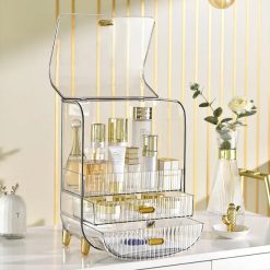 Desktop Transparent Cosmetic Box