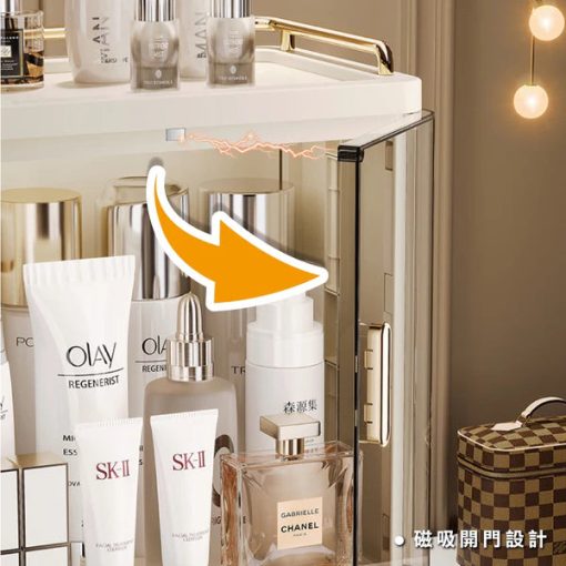 Double Door Pretty Cosmetics Organizer