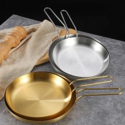 Luxury Gold Frypan Style Skillet