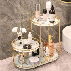 Luxury Style 3 Layer Cosmetic Tray Organizer