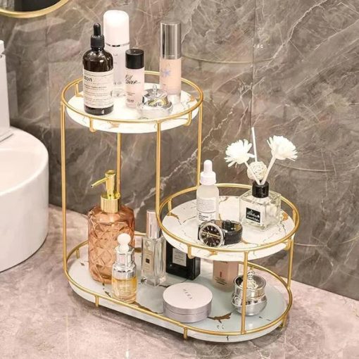 Luxury Style 3 Layer Cosmetic Tray Organizer