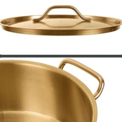 Luxury and Stylish Gold Serving Pots