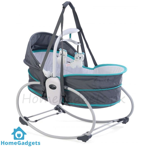 Mastela 5 in 1 Baby Rocker Bassinet – Grey 3 Mastela 5 in 1 Baby Rocker Bassinet – Grey