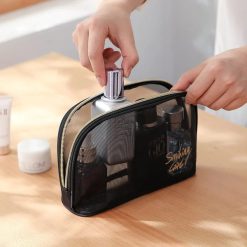 Mesh Cosmetic Bag