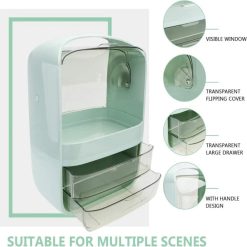 Modern DustProof Clear Makeup Organizer
