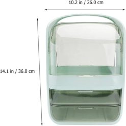 Modern DustProof Clear Makeup Organizer