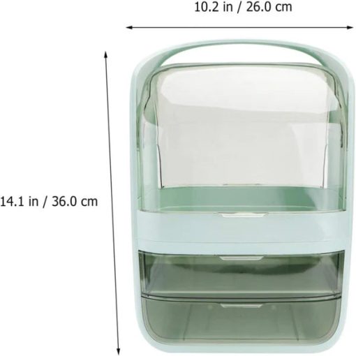 Modern DustProof Clear Makeup Organizer