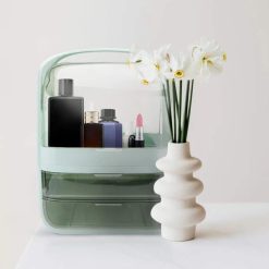 Modern DustProof Clear Makeup Organizer