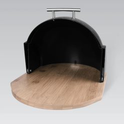 Modern Premium Bread Box Black 3