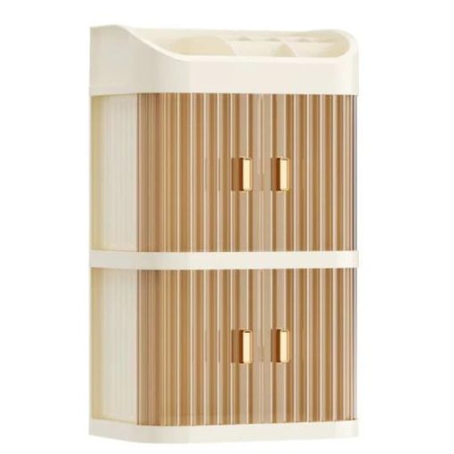 Multi-Layer Compartments Acrylic Cosmetic Organizer