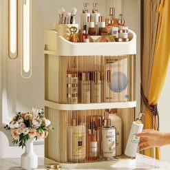 Multi-Layer Compartments Acrylic Cosmetic Organizer