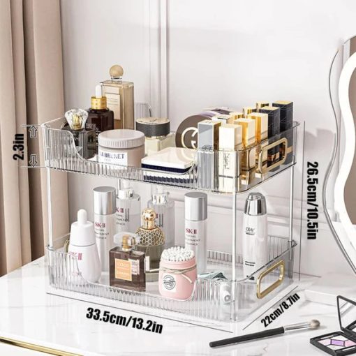 Multipurpose Cosmetic Acrylic Storage Rack