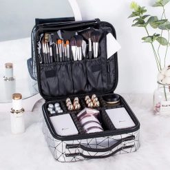 Portable Travel Cosmetic Organizer Bag