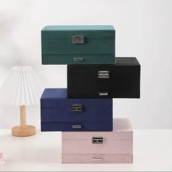Premium Quality Jewelry Box with Lock